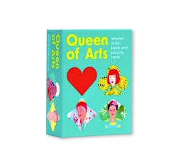 QUEEN OF ARTS: WOMEN ARTISTS BOOK AND PLAYING CARDS